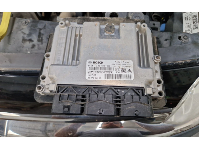 Блок управления двигателя 9807885980, 0281030546 Citroen Berlingo