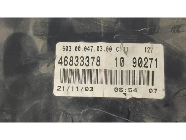 Přístrojová deska Fiat Punto (188) 46833378, CUADROINSTRUMENTOS