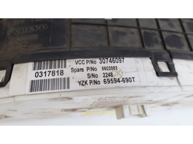 Панель приборов 30746097, 30746097   Volvo S60       