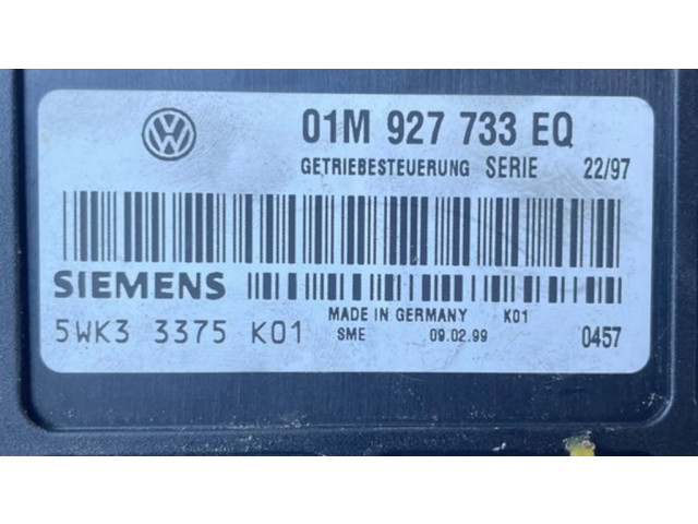 Блок управления коробкой передач 01M927733EQ, WK33375K01 Audi A3 S3 8L
