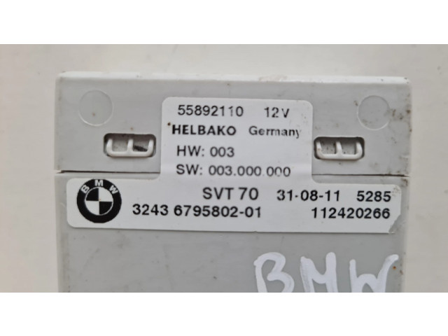 Блок управления 3243679580201, 55892110 BMW X5 E70