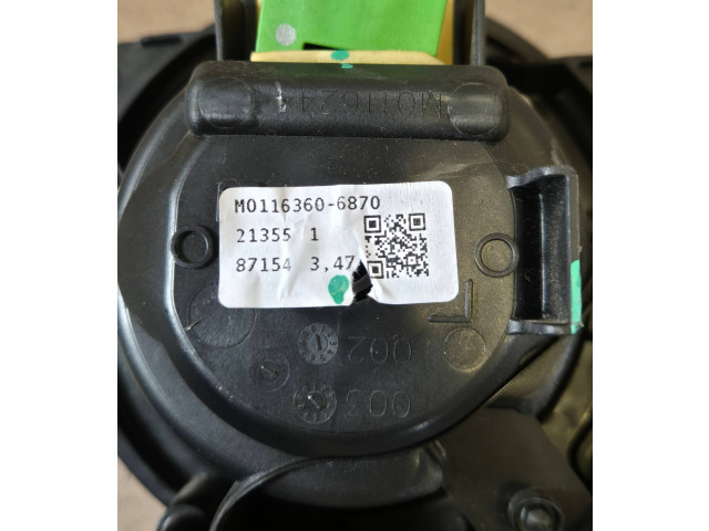 Вентилятор радиатора M0116360-6870, 134327065 Dacia Sandero III
