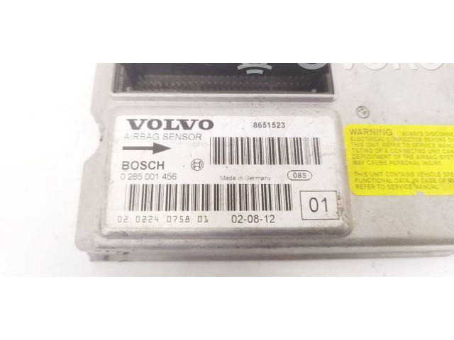 Блок подушек безопасности 0285001456, 8651523   Volvo V70