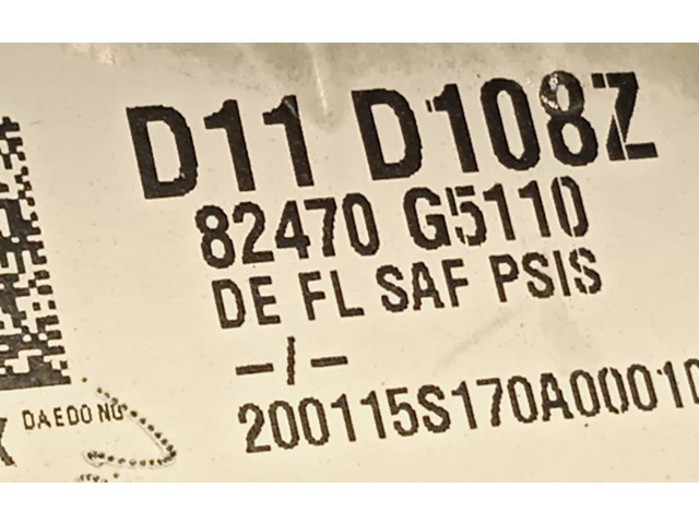 Turbodmychadlo Передний механический механизм для подъема окна 82470G5110, 82450G5010 KIA Niro G4LE