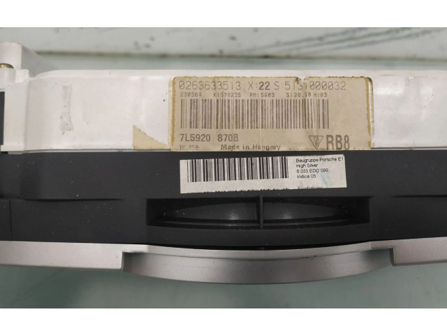 Přístrojová deska Porsche Cayenne (9PA) 2004 7L5920870B