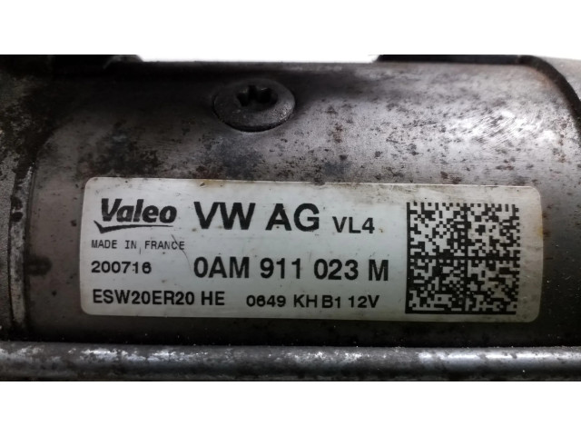 Стартер 0AM911023M Skoda Superb B8 (3V)
