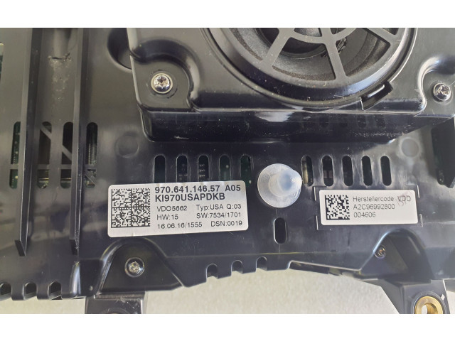 Přístrojová deska Porsche Panamera (970) 2015 97064114657, 970.641.146.57