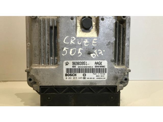 Řídící jednotka 96983951, 0281015445   Chevrolet Cruze 2010