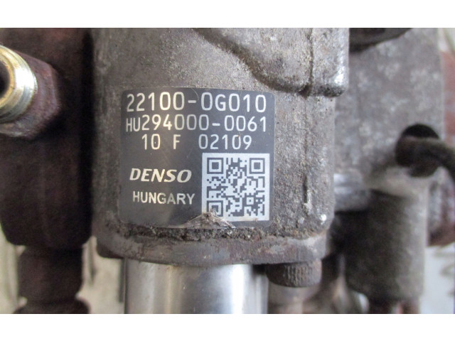 Vstřikovací čerpadlo 22100-0G010, HU294000-061 Toyota Avensis T250 pro naftový motor 2.0