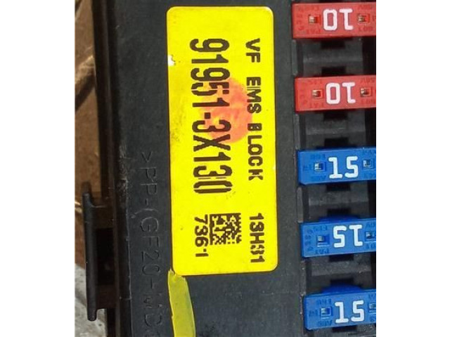 Блок предохранителей  919513X130, 919513X130   KIA Pro Cee'd II    