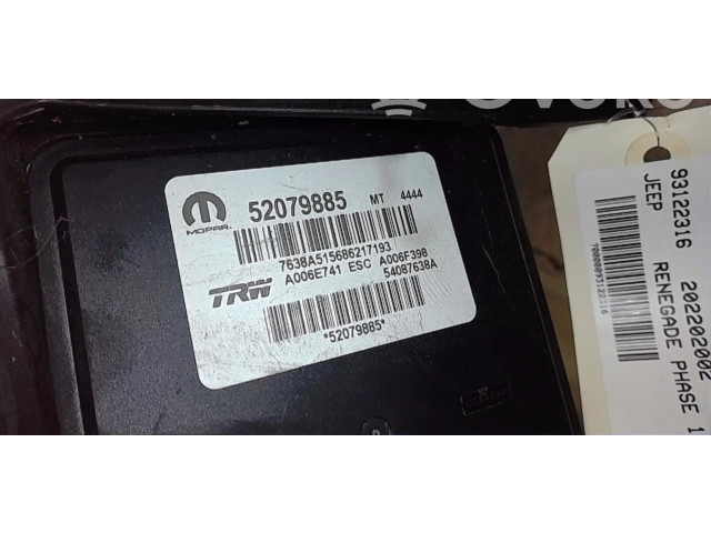 Блок АБС 6000627413   Jeep  Renegade  2014 -  года