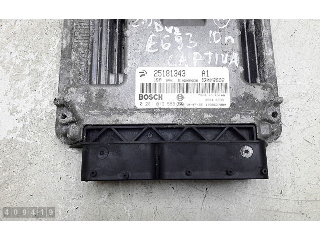 Řídící jednotka 251813430281016588 Chevrolet Captiva 2010