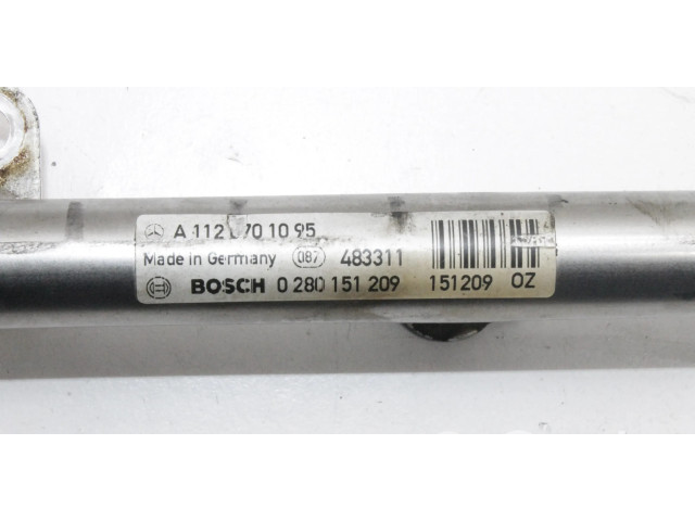 Vstřikovací lišta A1120701095 Mercedes-Benz SL R230 pro benzínový motor 3.7 M 112.973