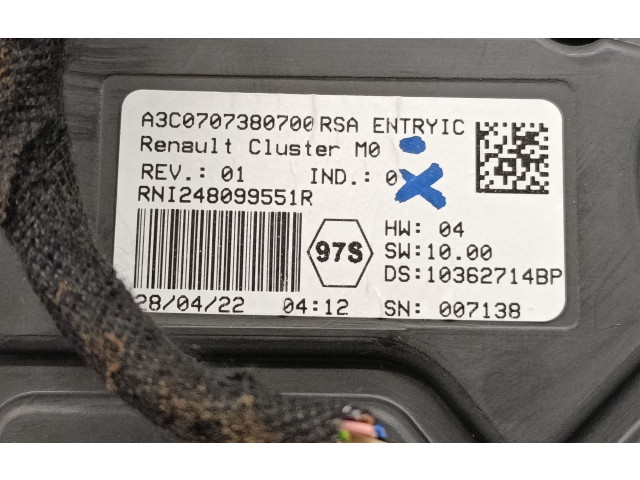 Панель приборов 248099551R, 10362714BP Dacia Duster II