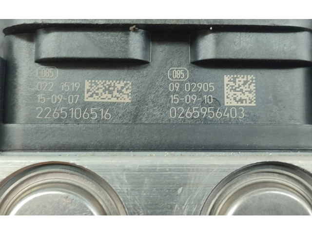 Jednotka ABS 2265106516, 0265956403 Renault Captur 2016