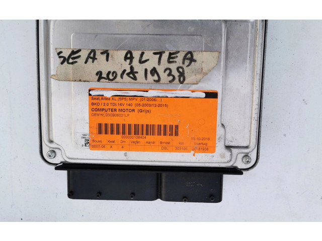 Řídící jednotka 0281013283 Seat Altea XL 2007