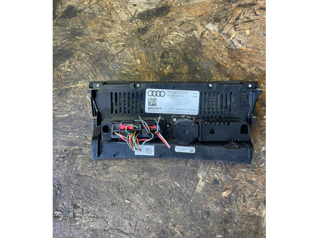 Блок управления климат-контролем 8T2820043AF, A2C53345978   Audi A5 8T 8F