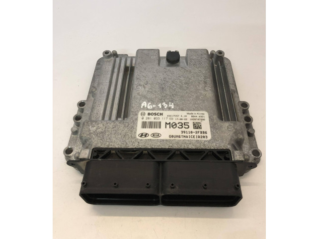 Блок управления двигателя 391102FBB6, 0281033117 KIA Sorento
