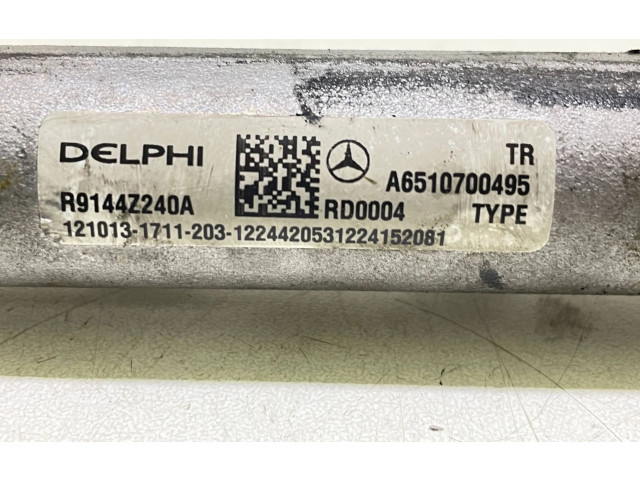 Vstřikovací lišta A6510700495, A6510700700 Mercedes-Benz E W212