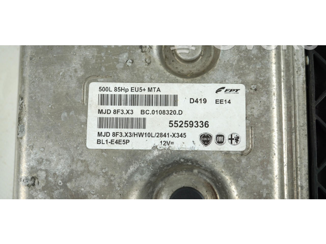 Блок управления двигателем Блок управления 55259336   Fiat 500L