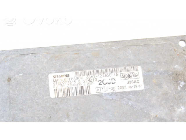 Řídící jednotka 6S6112A650FD Ford Ka 2010
