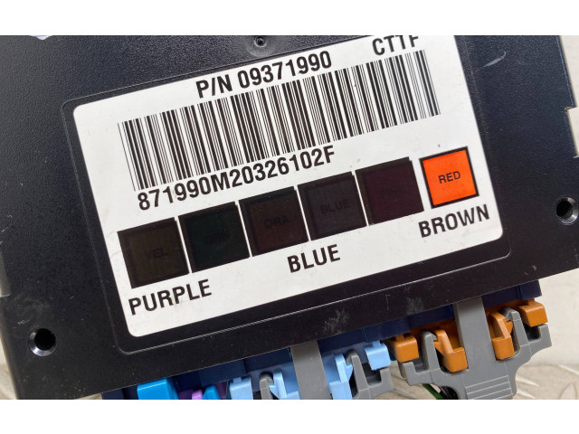 Блок управления двигателем Блок управления 09371990   Chevrolet Blazer