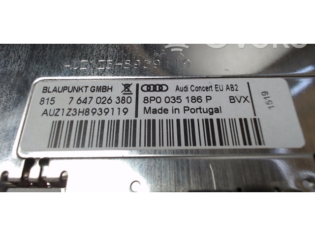 Турбина Радио/ проигрыватель CD/DVD / навигация Audi A3 S3 8P  8P0057186SX, 7647026380         