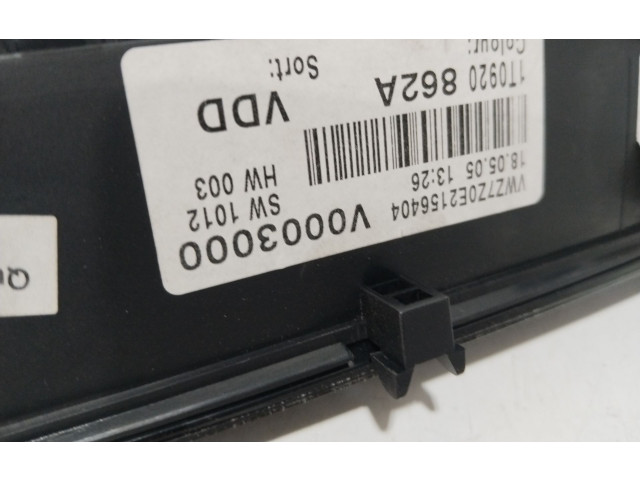 Панель приборов 1T0920862A   Volkswagen Touran I       