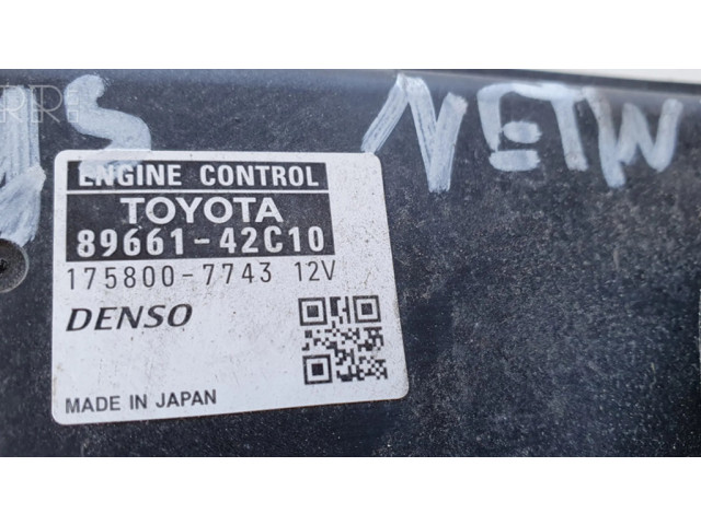 Řídící jednotka 8966142C10, 1758007743 Toyota RAV 4 (XA30) 2007