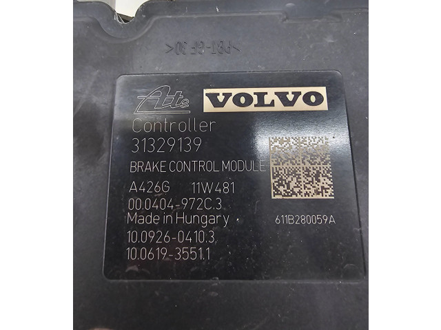 Блок АБС 31329139, 611B280059A Volvo XC60 2009 - 2013 года