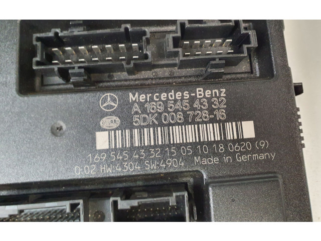 Блок комфорта A1695454332 Mercedes-Benz A W169