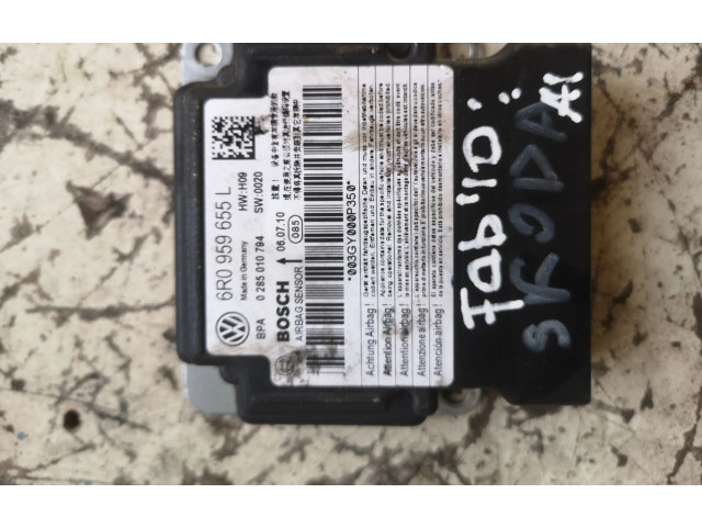 Блок подушек безопасности 6R0959655L   Skoda Fabia Mk2 (5J)