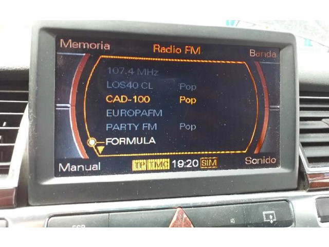 Дисплей    4E0919603F   Audi A8 S8 D3 4E