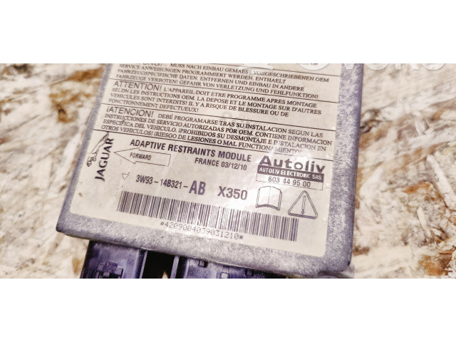 Блок подушек безопасности 3W9314B321AB Jaguar XJ X350