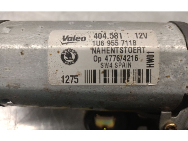 Моторчик заднего дворника 955711, 1U9955711 Skoda Octavia Mk2 (1Z)