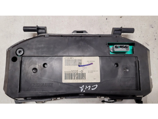 Панель приборов 8200305020D   Renault Clio III       