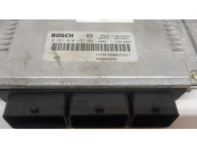 Блок управления двигателя 0281010437, MR507870 Mitsubishi Carisma