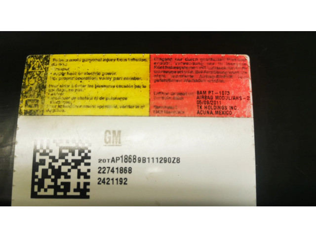 Подушка безопасности в сиденье 22741868, 2421192   Chevrolet Camaro