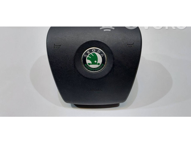 Подушка безопасности водителя 1Z0864207 Skoda Octavia Mk2 (1Z)