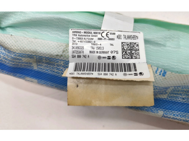 Боковая подушка безопасности 5G4880742A Volkswagen Golf VII