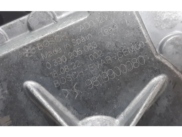 Моторчик заднего дворника 9819900080, 9819900080 Citroen C3 Aircross
