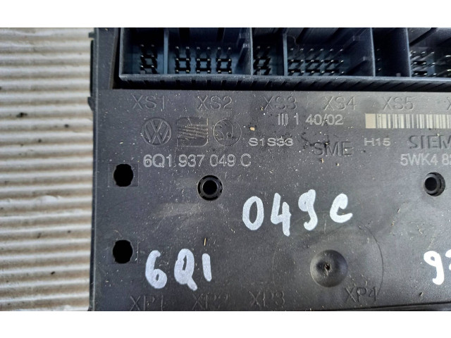 Комфортный модуль 6Q1937049C, 5WK48212C Skoda Fabia Mk1 (6Y)