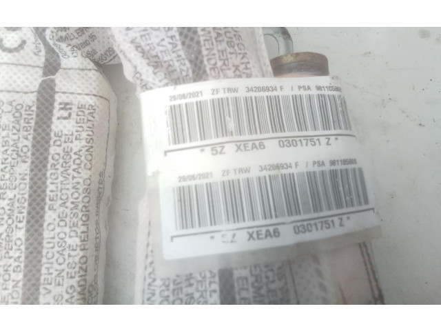Боковая подушка безопасности 981185808, 981185808 Citroen C3 Aircross