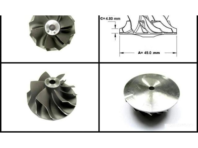 Турбина Mitsubishi Montero 4917702512, 4917702501