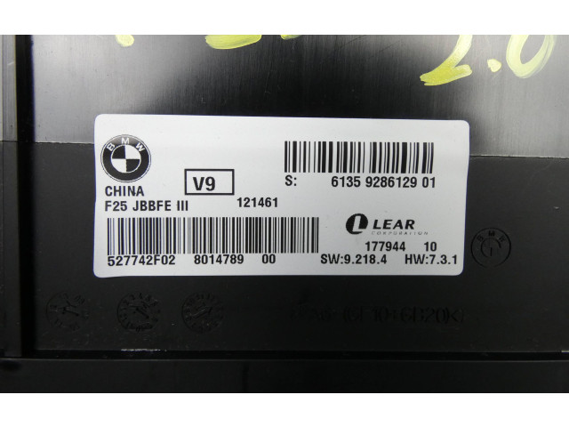 Блок комфорта 9286129, 8014789 BMW X3 F25