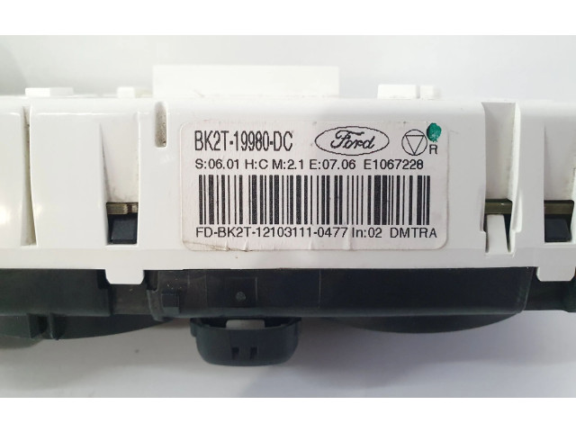 Блок управления климат-контролем BK2T19980DC Ford Transit Custom