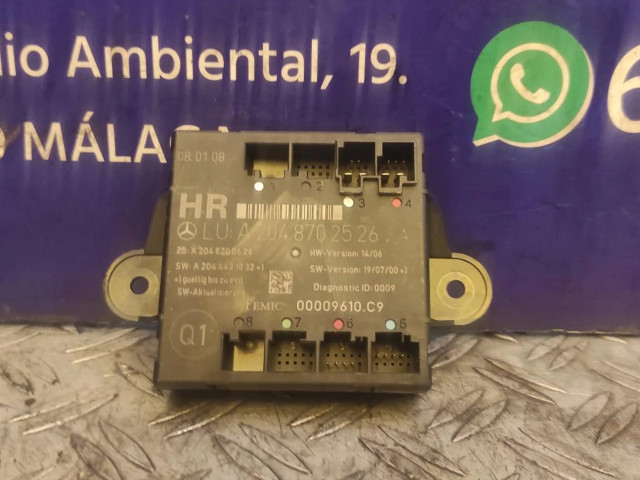 Řídící jednotka a2048702526, MODULOELECTRONICO Mercedes-Benz C W204