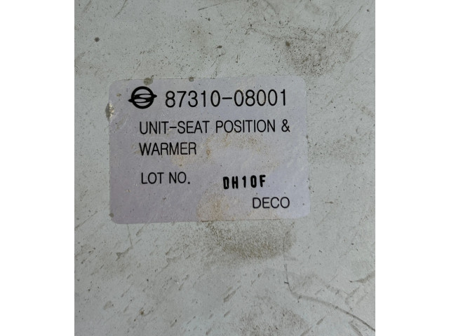 Модуль управления сидением 8731008001, DH10E SsangYong Rexton