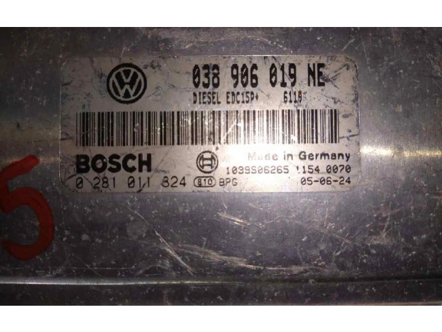 Блок управления двигателем ECU 038906019NE Seat Cordoba (6L)