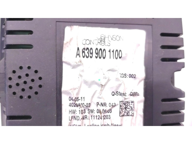 Přístrojová deska Mercedes-Benz Vito Viano W639 2011 A6399001100, 111241203